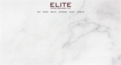 Desktop Screenshot of elitestoneservicesinc.com