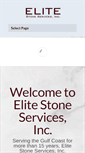 Mobile Screenshot of elitestoneservicesinc.com